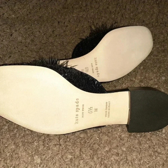KATE SPADE NEW YORK-Gala Mule/Slide-Black-Size 6.5-NWOB - Picture 7 of 7
